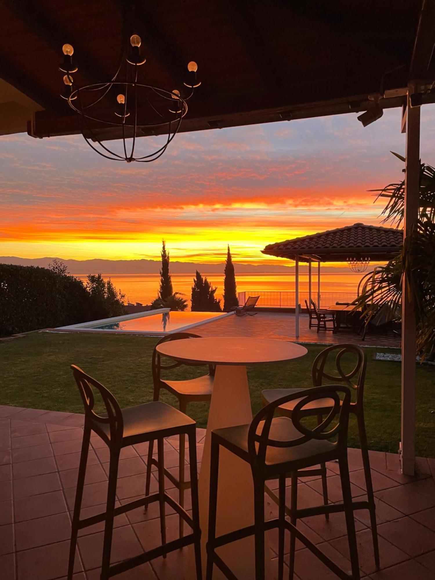 Villa Lovran - 150M To The Beach - Infinity Pool - Incredible Sea View - Fitness Room Exterior photo